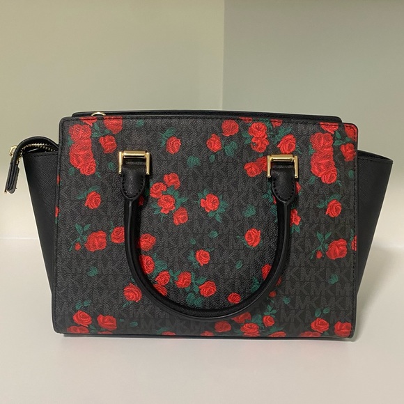 MK Red Rose Crossbody - Picture 2 of 11